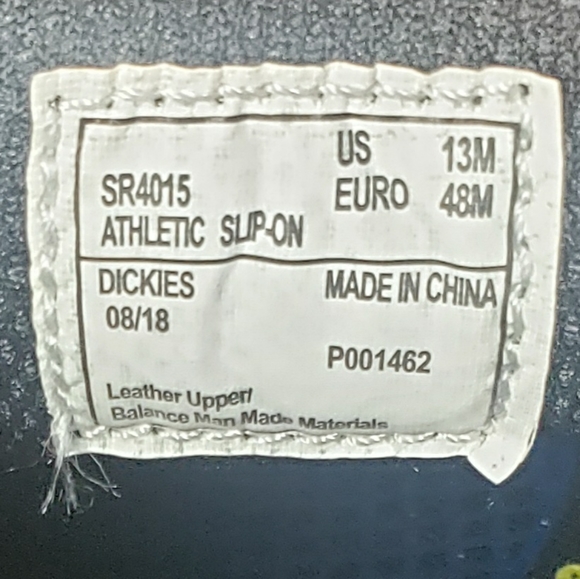 Dickies Slip Resistant Work Slip-On Shoe - Picture 6 of 7